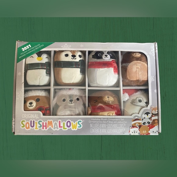 2021 Holiday Winter Squad - Squishmallows Set - Mini Ornaments Christmas - Picture 1 of 3